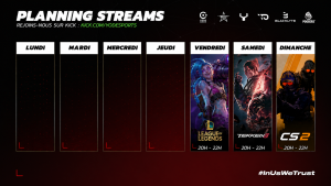 Lire la suite à propos de l’article 📺 WebTV : Renouvellement du planning de stream ! 🆕🔥
